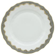 Herend Fishschale Grey Dinner Plate