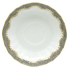 Herend Fish Scale Grey Canton Saucer Plate
