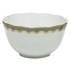 Herend Fish Scale Grey Round Bowl