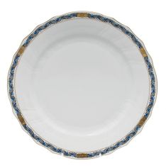 Herend Chinese Bouquet Garland Black Sapphire Dinner Plate