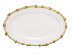 Juliska Classic Bamboo Natural Platter, 16"