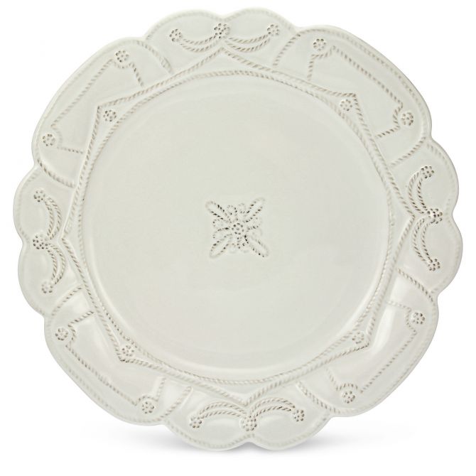 Juliska Jardins du Monde Whitewash Dinner Plate