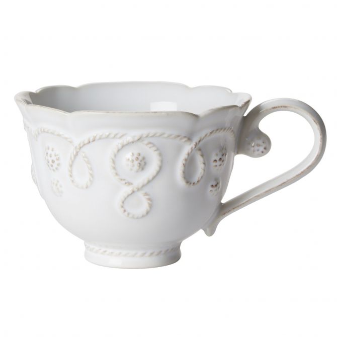 Juliska Jardins du Monde Whitewash Tea Cup