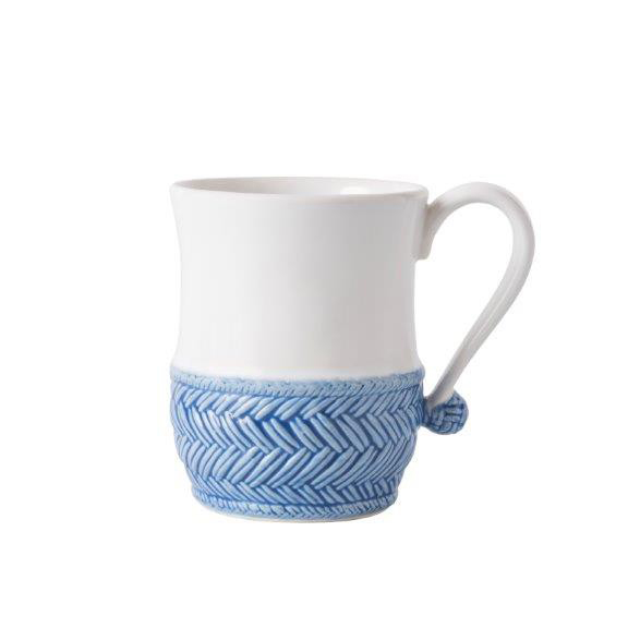 Juliska Le Panier Whitewash & Delft Mug