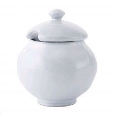 Juliska Quotidien White Truffle Lidded Sugar Bowl