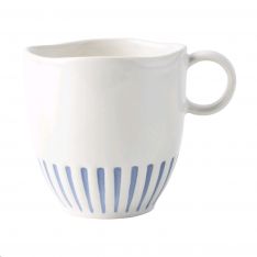 Juliska Sitio Stripe Indigo Mug