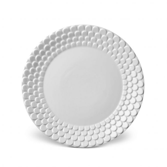 L'Objet Aegean White Dinner Plate