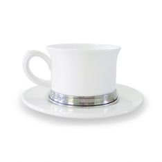 Match Pewter Convivio Classic White Cappuccino/Tea Cup