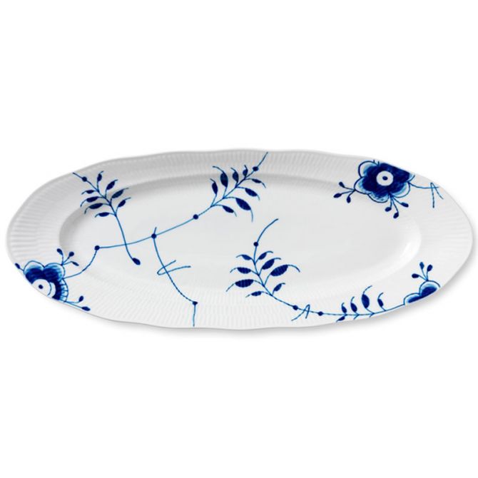 Royal Copenhagen Blue Fluted Mega Fish Platter