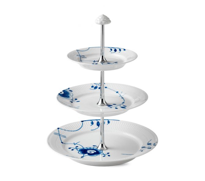 Royal Copenhagen Blue Fluted Mega Etagere