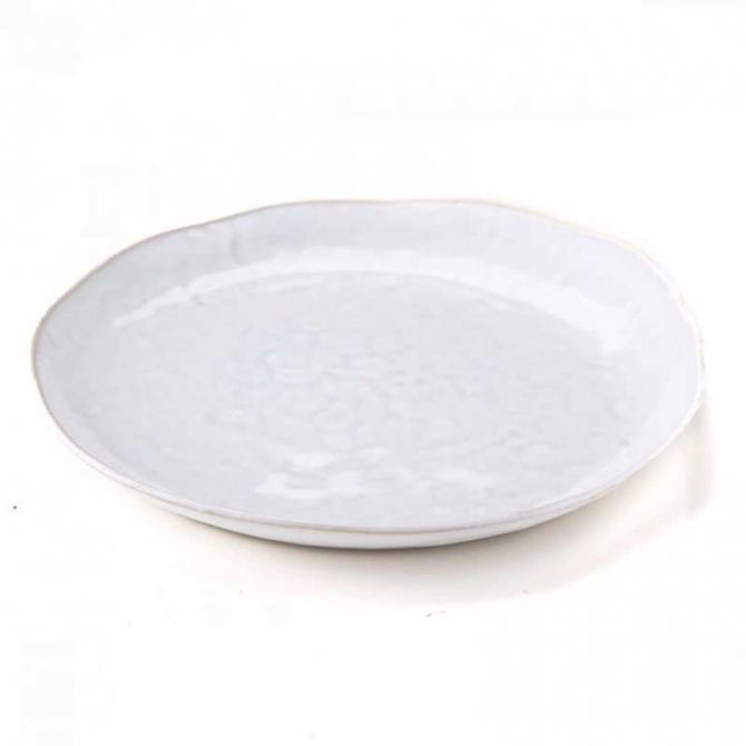 Simon Pearce Burlington Cloud Dinner Plate