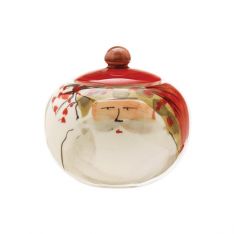 Vietri Old St. Nick Sugar Bowl