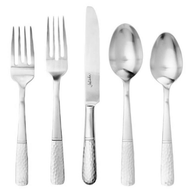 Juliska Carine Stainless 5 Piece Place Setting