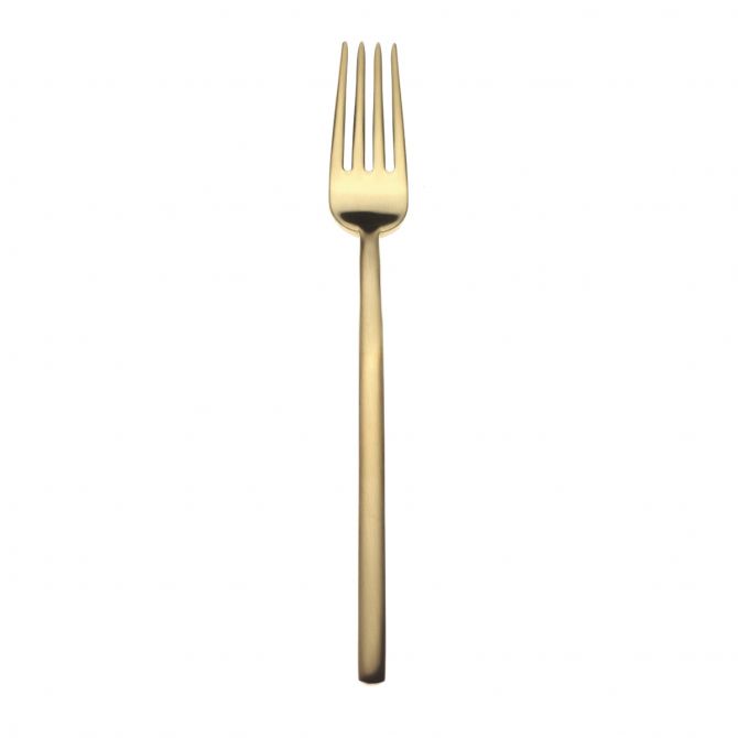 Mepra Due Ice Oro Dessert Fork