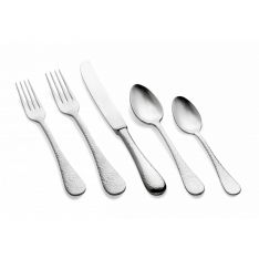 Mepra Epoque Pewter 5 Piece Place Setting