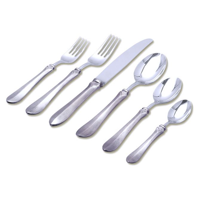 Match Pewter Sofia 5pc Place Setting