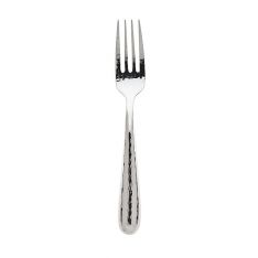 Ricci Florence Hammered Polished Stainless Serving Fork