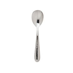 Ricci Florence Hammered Polished Stainless Sugar Spoon