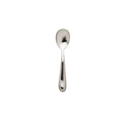 Ricci Florence Hammered Satin Stainless Sugar Spoon