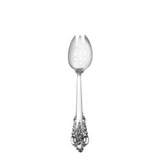 Wallace Grande Baroque Sterling Pierced Table Spoon