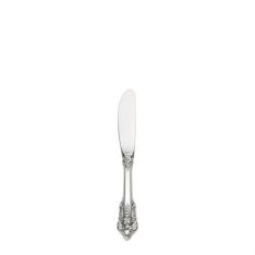 Wallace Grande Baroque Sterling Hollow Handle Butter Spreader