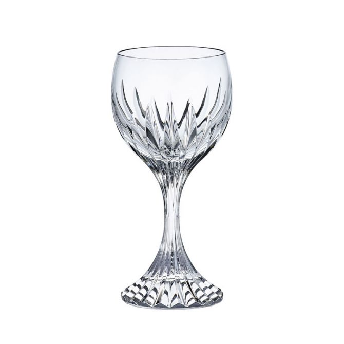 Baccarat Massena Glass Goblet, Tall