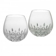 Waterford Lismore Nouveau Stemless Light Red Wine Pair