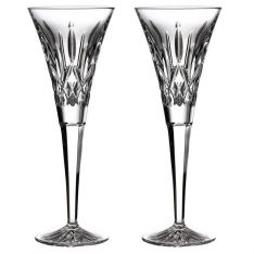 Waterford Lismore Toast Flute, Set of 2