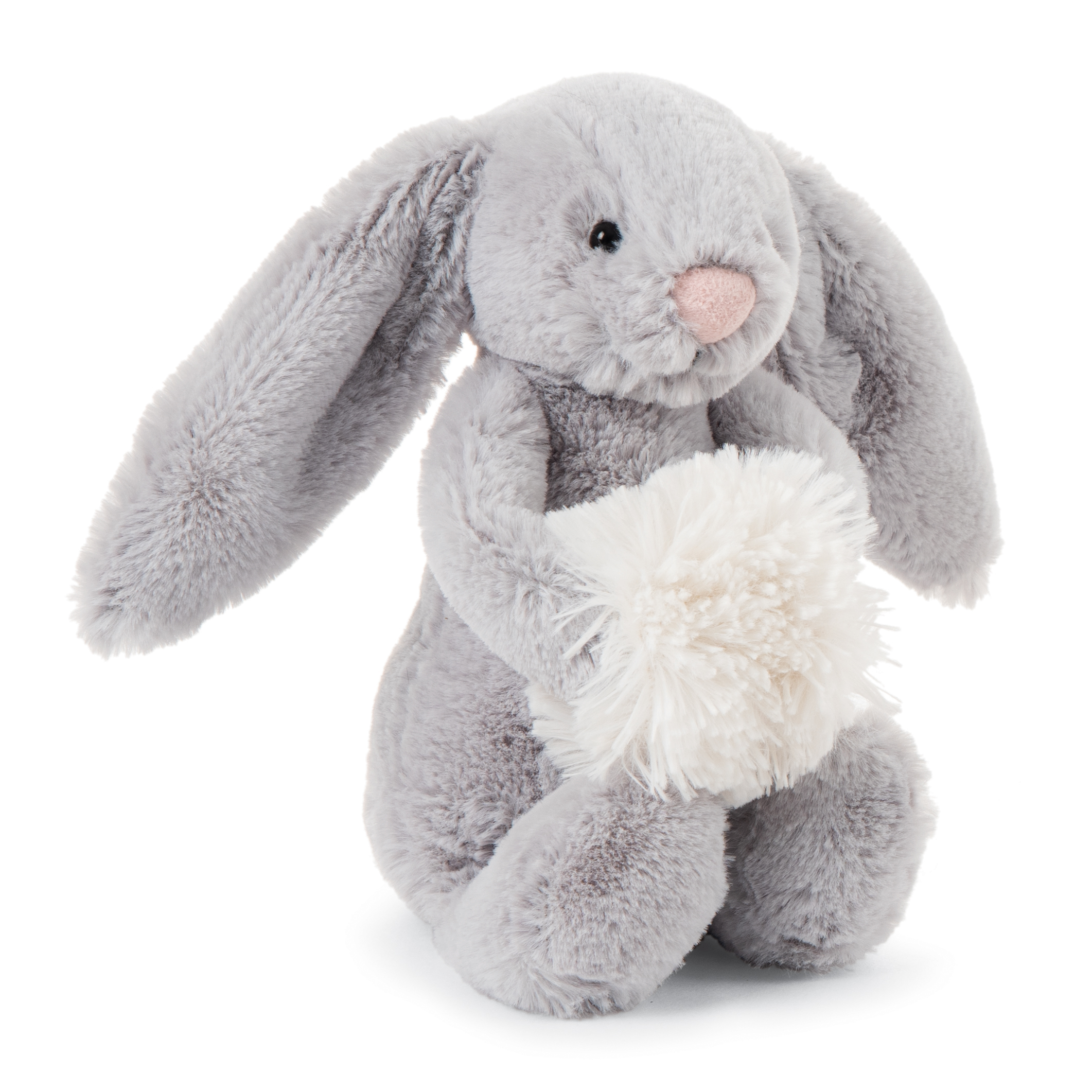 Jellycat Bashful Grey Snow Bunny | BASS6GB | Borsheims